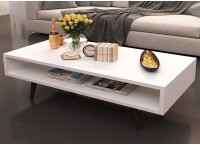 COFFEE TABLE OLINDA REF MC2230 RECTANGLE WHITE/WA